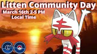 Its Litten Community Day in Pokemon Go [upl. by Ainez]