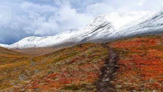 Autumn in Swedish Lapland  Nikkaluokta to Abisko [upl. by Filahk]