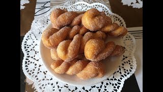 Krofne Te Buta Te Shpejta Te Lehta Twister Donuts [upl. by Noraed146]