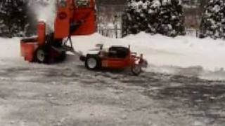 Remote Control Snow Blower [upl. by Theadora]