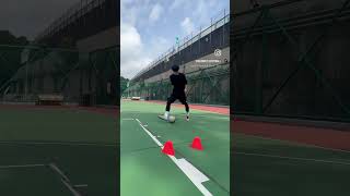 ⭐️ Fake Pass Skill footballshorts football footballskills [upl. by Ardried]