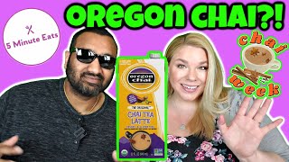 Oregon Chai The Original Chai Tea Latte Concentrate Review [upl. by Ronyar]