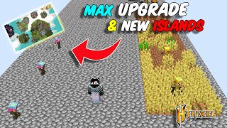 MAX UPGRADE AND NEW ISLANDS UNLOCK  HYPIXELSKYBLOCK 3 [upl. by Weiler]