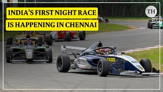 Indian racing festival 2024 hits Chennai with Formula 4 and India’s first night race [upl. by Olney600]