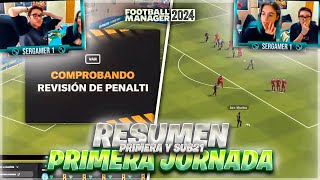 LIGA ONLINE DE FOOTBALL MANAGER 2024 [upl. by Candi]