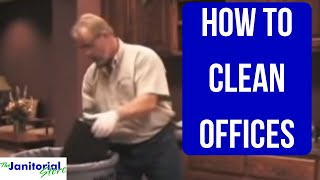 Office Cleaning Training Video [upl. by Ainaled982]