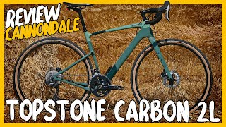 Review Cannondale Topstone Carbon 2L para GRAVEL  Javier Bañón Izu [upl. by Humph416]