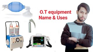 Operation theatre Equipment Name and uses [upl. by Lyrred]