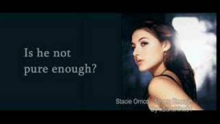 Stacie Orrico  Strong enough with lyrics [upl. by Hultin]