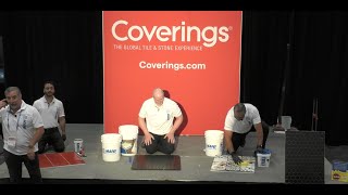 Coverings 2022 grouts demo [upl. by Pelligrini]