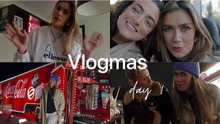 VLOGMAS DAY 1 2023  COME TO THE COCACOLA CHRISTMAS EXPERIENCE WITH ME IN DUBLIN [upl. by Inalem]