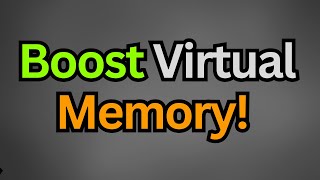 Increase Virtual Memory on Windows 111078 to improve system performance [upl. by Lacee]