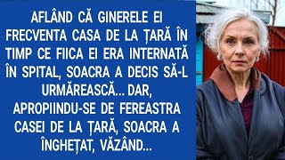 Aflând că ginerele ei frecventa casa de la țară în timp ce fiica ei era internată în spital soacra [upl. by Atiekram]