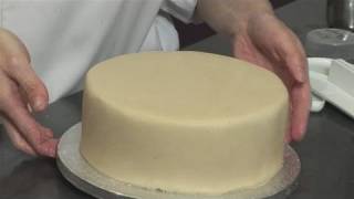 How To Marzipan A Cake [upl. by Enelyk812]