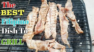 HOMEMADE GRILLED TOCINO WITHOUT FOOD COLOR  EASY RECIPE [upl. by Mulvihill682]