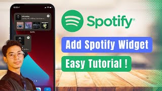 How to Add Spotify Widget [upl. by Eekorehc]