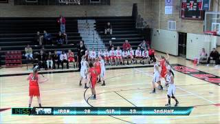 Irondale vs St Louis Park Girls Basketball  Dec 21 2012 [upl. by Ymmot]