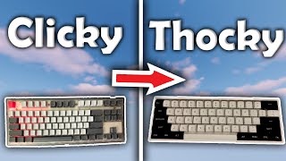 I Finally Switch to THOCKY Keyboard [upl. by Lemrahc191]