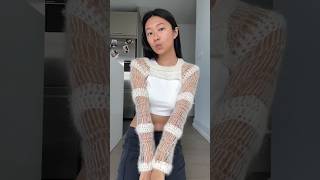 crocheting a bolero for my friend full vid on my channel [upl. by Hilleary]