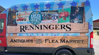 Going to Renningers Antiques amp Flea Market in Mount Dora Florida  Very Interesting amp Unique Place [upl. by Nicko705]