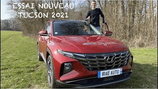 ESSAI NOUVEAU TUCSON 2021  Le futur selon Hyundai [upl. by Earaj]