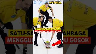 Mengapa Olahraga Curling Stone Menggunakan Sapu  INFOPEDIA [upl. by Ma]