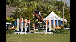 Fancy De Kergane amp Cian OConnor  WEF 4 CSI4 Grand Prix [upl. by Ambrosine]