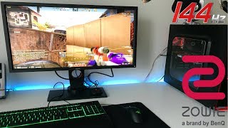 BenQ XL2730 27quot WQHD 144Hz Gaming Monitor UNBOXING amp REVIEW [upl. by Cimbura428]