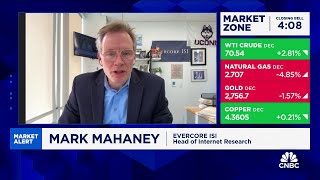 Evercore ISIs Mark Mahaney says hed buy the dip in Uber [upl. by Uchish]