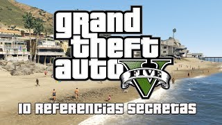 10 Secretos y Referencias En GTA V [upl. by Tunk]