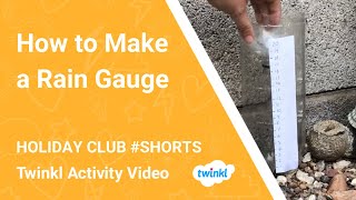 How to Make a Rain Gauge Shorts [upl. by Carolan]