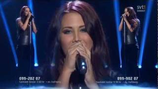 Molly Sandén  Why Am I Crying  Live Melodifestivalen 2012 [upl. by Thorsten]