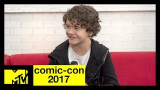 Stranger Things’ Gaten Matarazzo on Season 2 amp Marvel Fan Theories  ComicCon 2017  MTV [upl. by Leirua786]