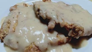 BREADED PORK CHOP WITH GRAVY SAUCE MAPAPA EXTRA KANIN KA SA SARAP [upl. by Pinette]