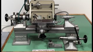 Bergeon 50 Lathe with Accessories [upl. by Nywnorb]