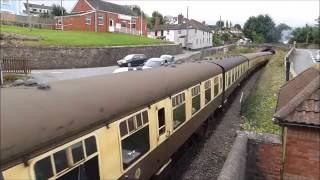 KINLET HALL AT MINEHEAD AND 44422 AT WATCHET WSR 27 SEPTEMBER 2016 [upl. by Trudy]