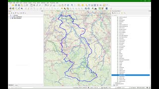 Stream and Catchment Delineation in QGIS 3 using GRASS tools [upl. by Geminius]