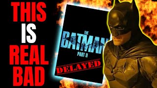 THE BATMAN 2 DELAYED  Does this Affect the DCU At All [upl. by Sinnaiy743]