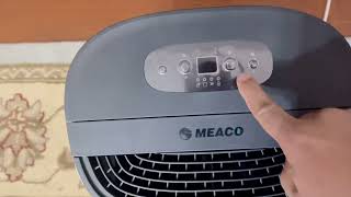 MEACO Dehumidifier review [upl. by Leilah]