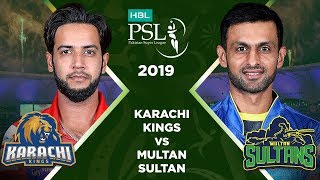 Match 2 Full Match Highlights Karachi Kings v Multan Sultan  HBL PSL 4  2019 [upl. by Simeon139]