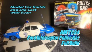 MCB024 AMT 124 Ford Police Interceptor Full Build [upl. by Anitac]