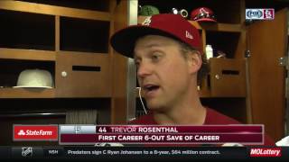 Trevor Rosenthal says quotmixing things upquot has led to better efficiency [upl. by Mylan700]