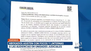 Abogados asisten con focos recargables y linternas a las audiencias [upl. by Yrred590]