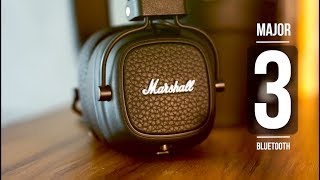 Marshall Major 3 Bluetooth vs Mid BT vs Monitor BT  Unboxing and Review [upl. by Jo-Ann]