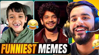 Try not to Laugh Challenge 😂  Funniest memes [upl. by Ahsemit]