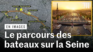 Cérémonie de Paris 2024  voici ce qu’on sait parcours et stars [upl. by Ittocs]