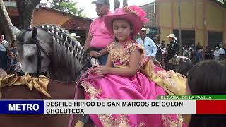 DESFILE HIPICO DE SAN MARCOS DE COLON [upl. by Accire400]