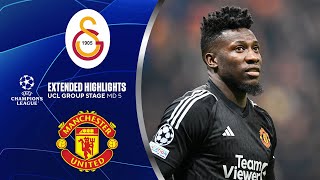 Galatasaray vs Manchester United Extended Highlights  UCL Group Stage MD 5  CBS Sports Golazo [upl. by Bobbie]