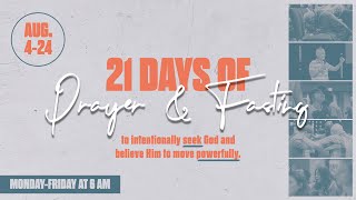 DAY 10  21 Days of Prayer amp Fasting [upl. by Ahsead]