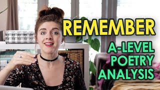 Remember by Christina Rossetti  ALevel Poetry Analysis [upl. by Evans]